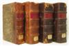 BIBLE. POLYGLOT. Biblia Hebraica + Bibliorum pars Graecae + Novum Testamentum. 1610-15. 8 vols. in 4, the first sgd by Increase Mather.